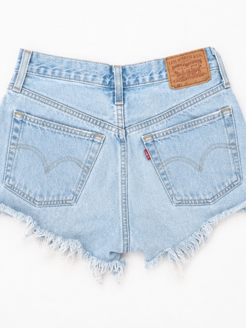 Levi's 501 Denim Distressed Cut-Off Shorts